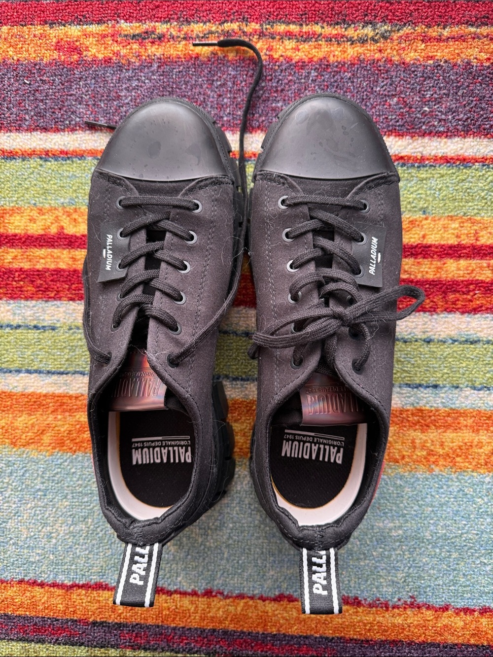 Palladium Platform shoes.
